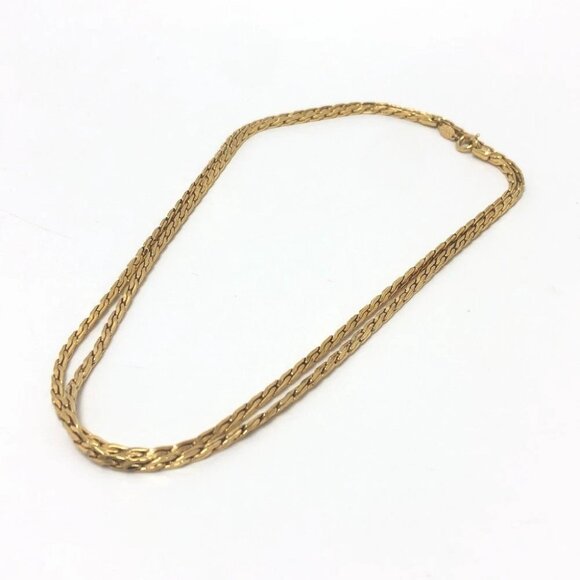 Dior long Chain accessories Necklace Metal Gold - Picture 1 of 11